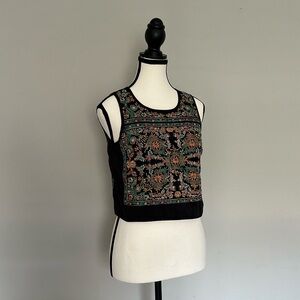 *ANTHROPOLOGIE* Vanessa Virginia Embroidered Top XS